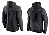 Men's Carolina Panthers Nike AV15 Fleece Pullover Hoodie Black FengYun,baseball caps,new era cap wholesale,wholesale hats